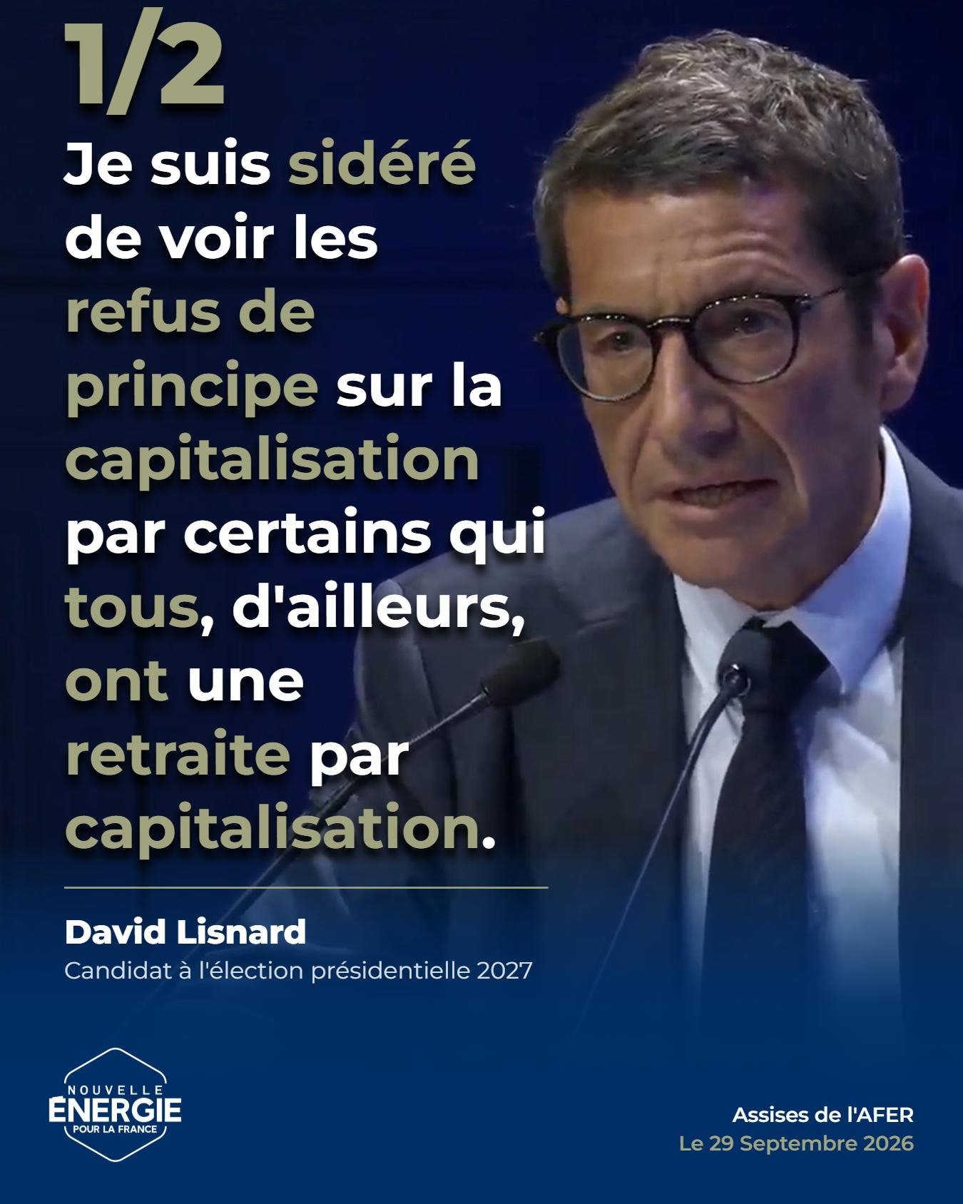 Image 1 sur 2 : Je suis sidéré de voir les refus de principe sur la capit...