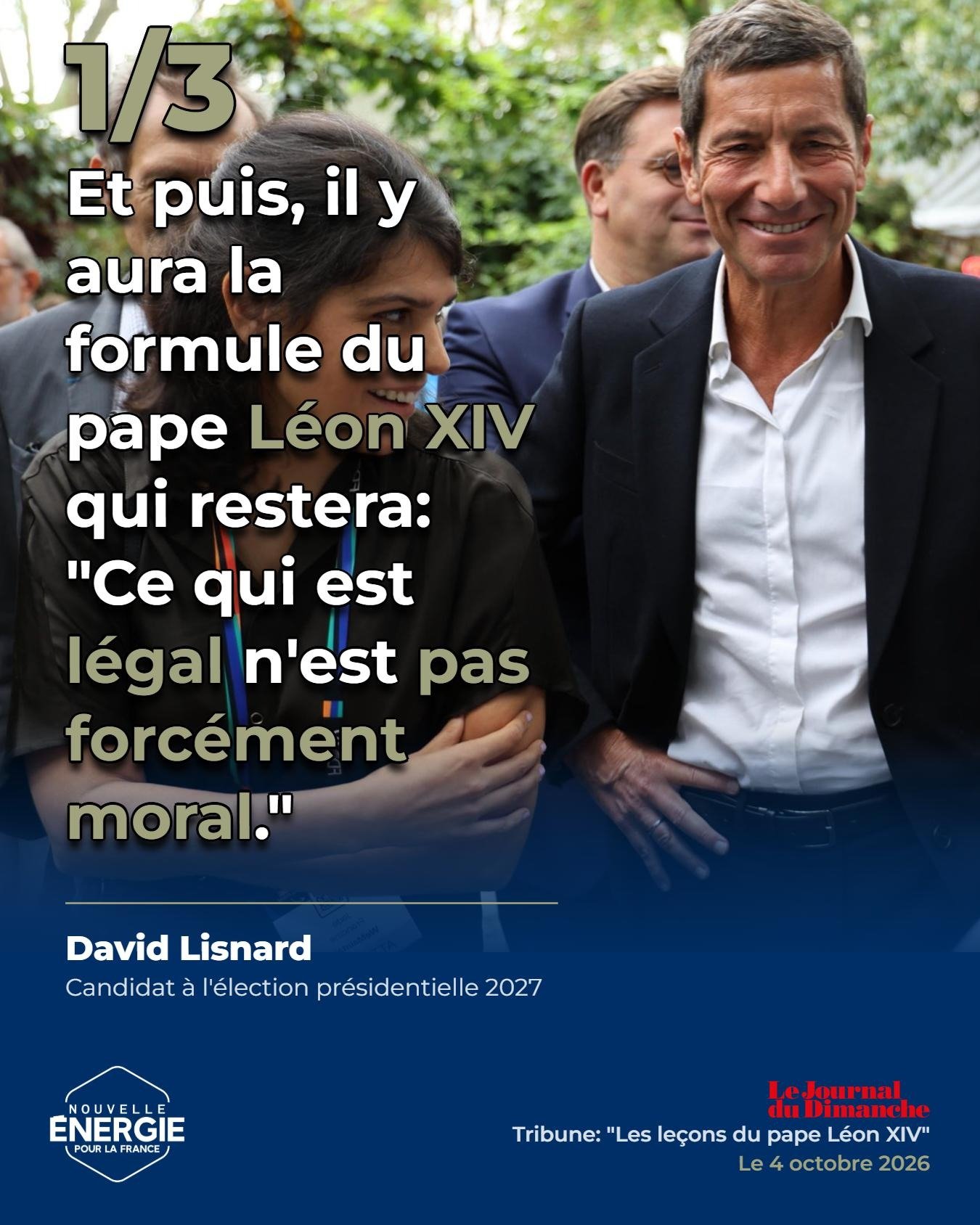 Image 1 sur 3 : Et puis, enfin, il y aura la formule, qui restera : “ce q...