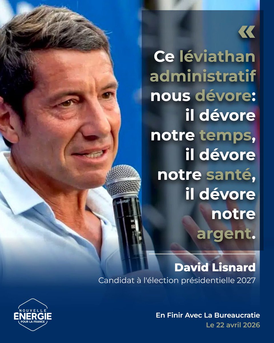 Affiche : Ce léviathan administratif nous dévore : il dévore notre temps, il dévore not...