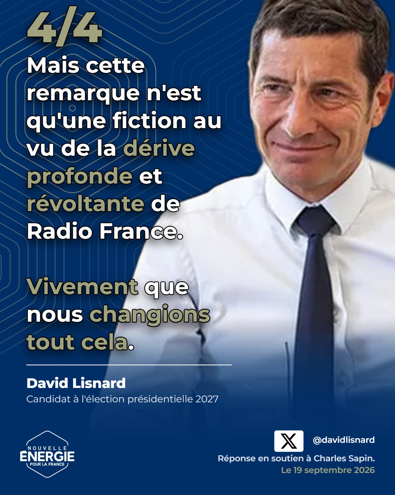 Image 4 sur 4 : Il est scandaleux que le service public devienne de fait ...